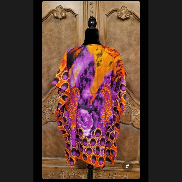 Colorful Swim Cover Up - Picture 3 of 4